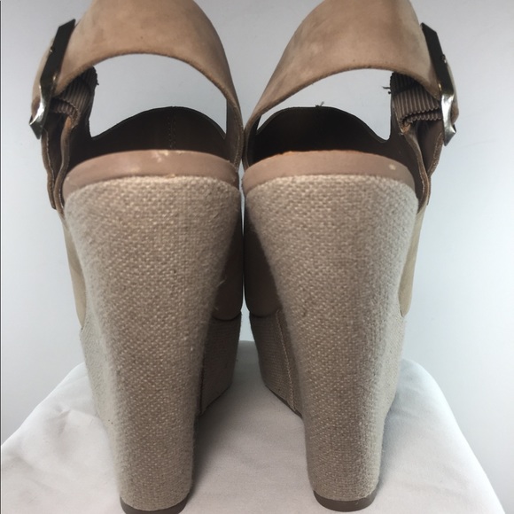 Steve Madden Platform Wedges Sz 9.5 - Picture 3 of 5